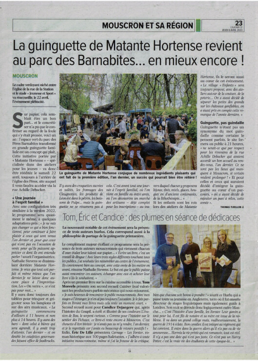 L'Avenir 6/04/2023